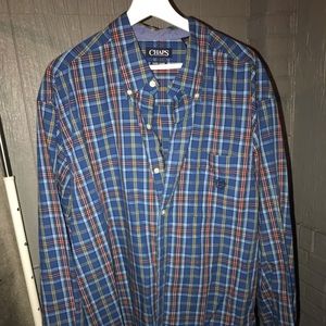 Chaps Blue & Red Flannel